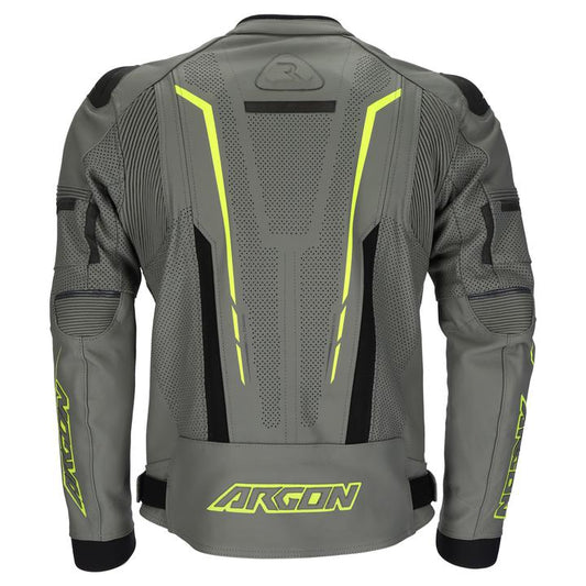 Argon Descent Perforated Jacket Grey Lime