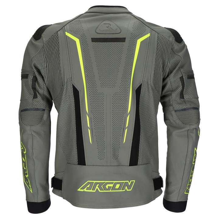 Argon Descent Perforated Jacket Grey Lime