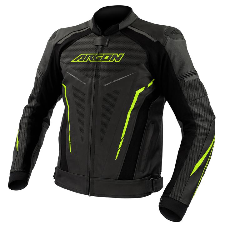 Argon Descent Perforated Jacket  Black Hi-Vis