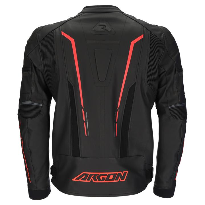 Argon Descent Non Perforated Jacket Black Red