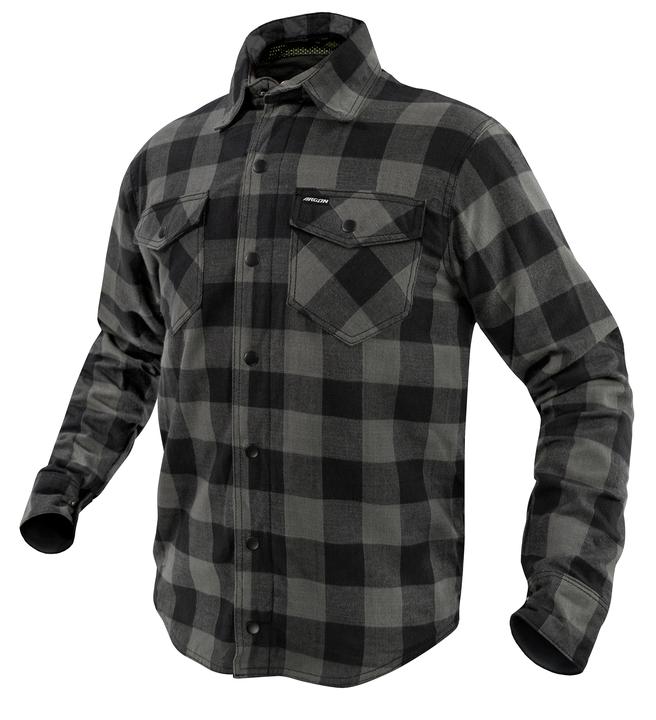 Argon Lady Hatchet Flanno Black Grey