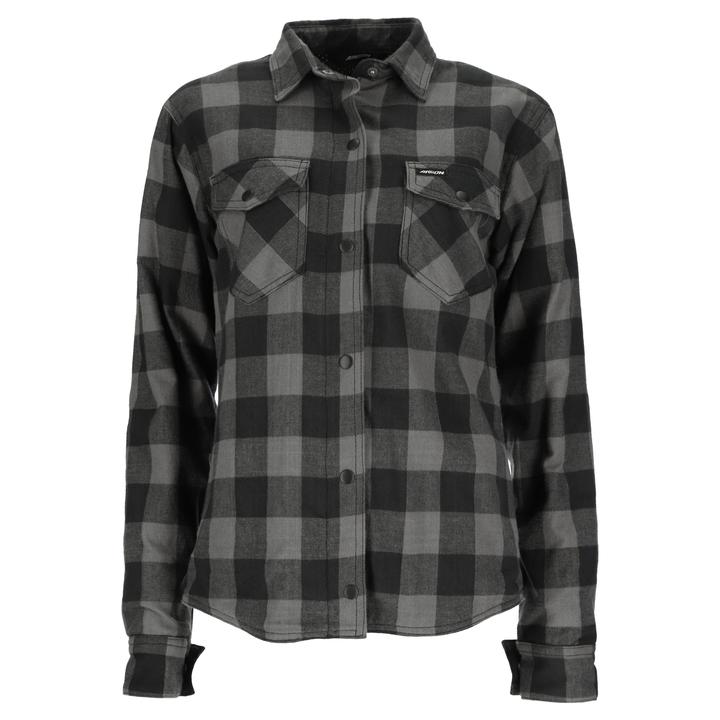 Argon Lady Hatchet Flanno Black Grey