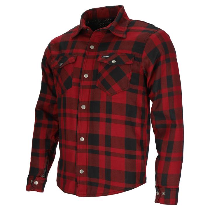 Argon Savage Flanno Black Red