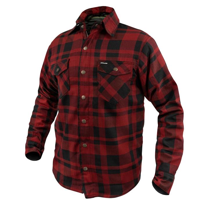 Argon Savage Flanno Black Red