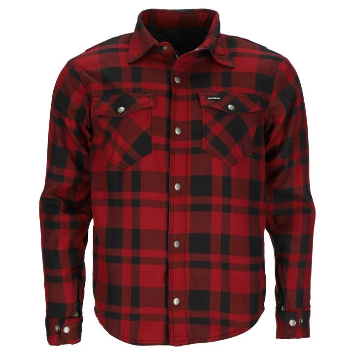 Argon Savage Flanno Black Red