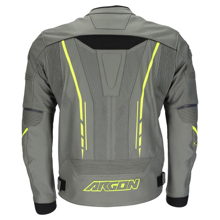Argon Scorcher Perforated Jacket Grey Lime