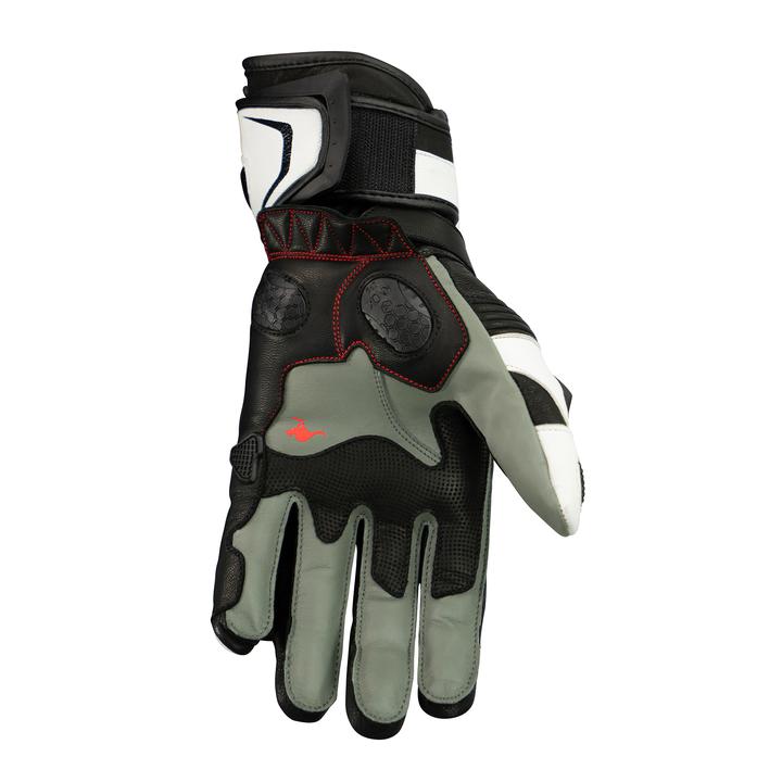 Argon Mission Glove White & Red