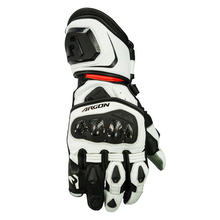 Argon Mission Glove White & Red