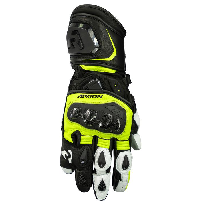 Argon Mission Glove Black White Yellow