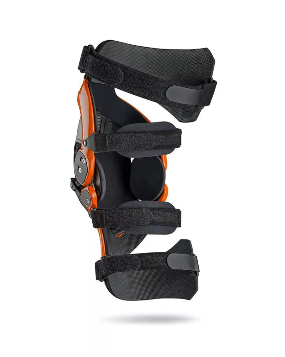 Asterisk Cell Knee Brace Pair Orange