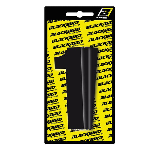 Blackbird Race Numbers 1  3 Pack Black Small