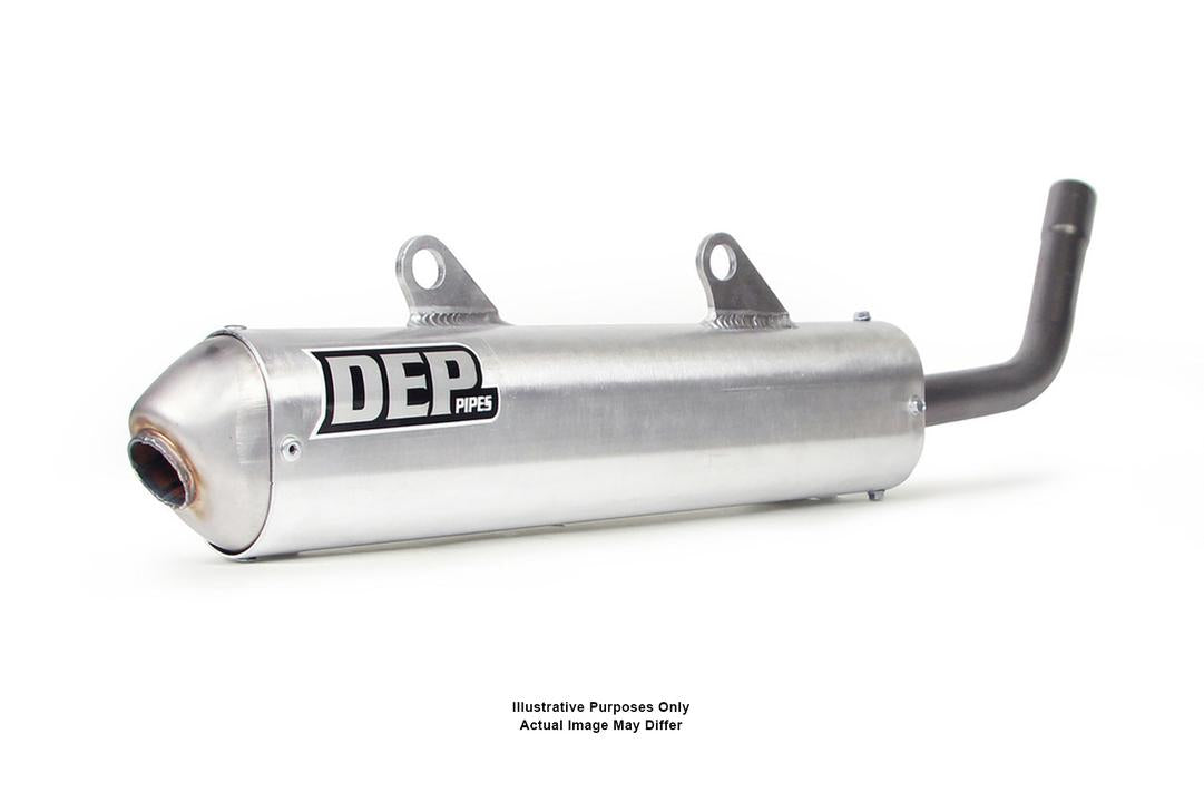 DEP Pipes Husqvarna Silver 2 Stroke Enduro Silencer - TC 250 2017-2018