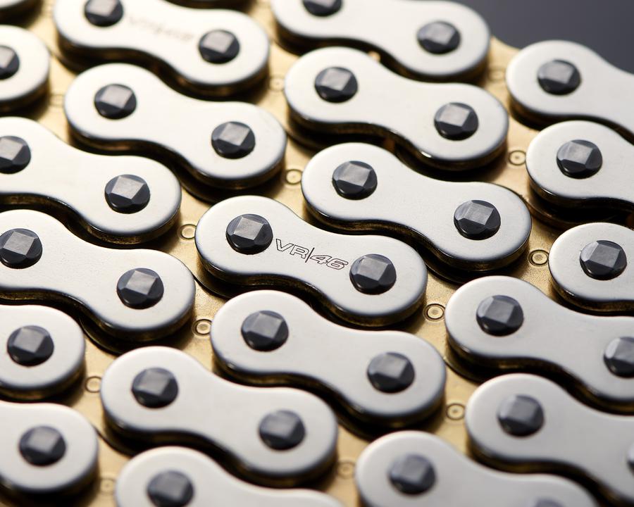 D.I.D Vr46 525 124 Link Xring Chain Silver Gold