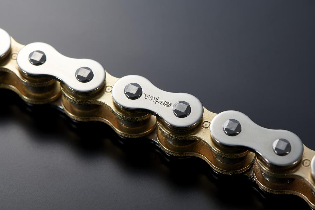 D.I.D Vr46 525 124 Link Xring Chain Silver Gold