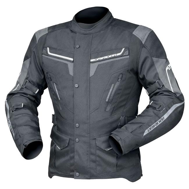 Dririder Apex 5 Mens Jacket Black Grey