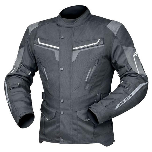 Dririder Apex 5 Mens Jacket Black Grey