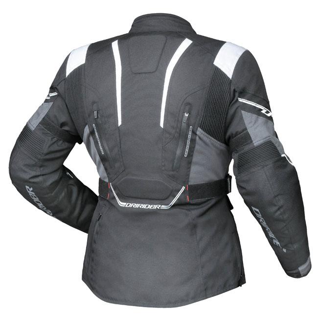 Dririder Apex 5 Jacket Black White Grey Ladies