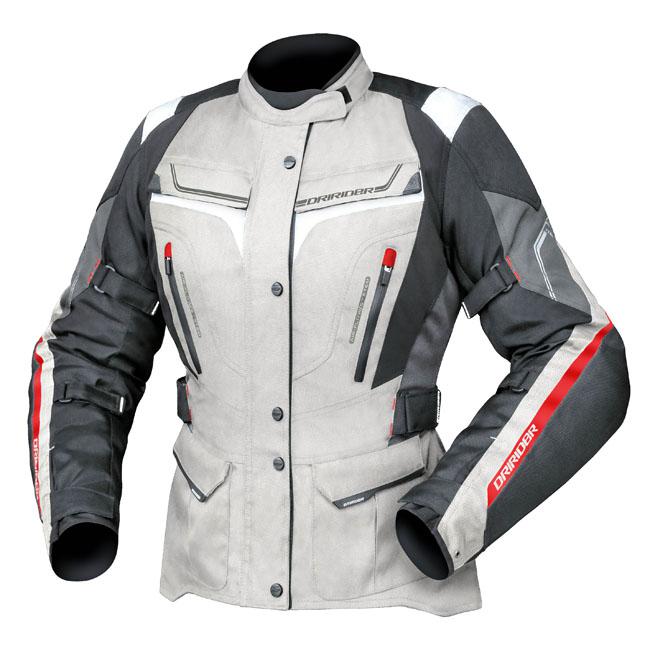 Dririder Apex 5 Jacket Grey Whte Black Ladies