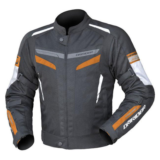 Dririder Air Ride 5 Jacket Black White Orange