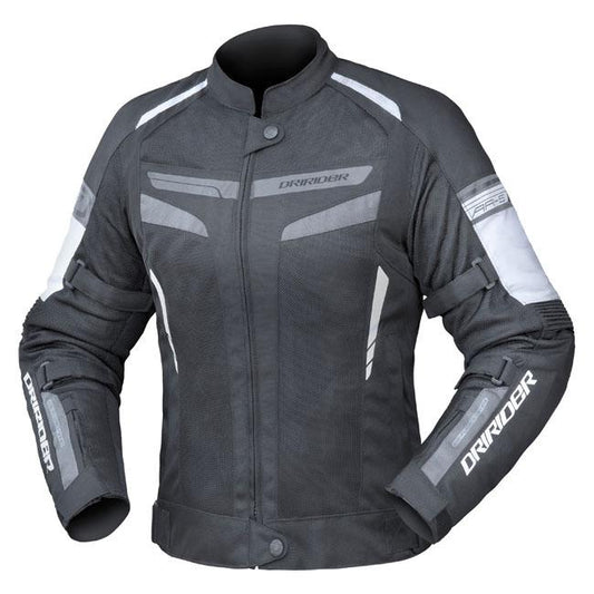 Dririder Air Ride 5 Jacket Black White Grey Ladies