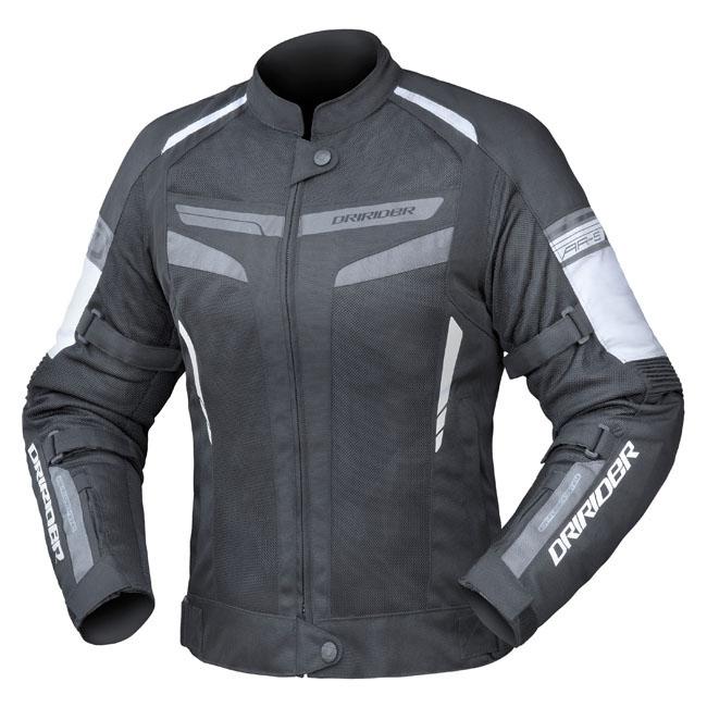 Dririder Air Ride 5 Jacket Black White Grey Ladies