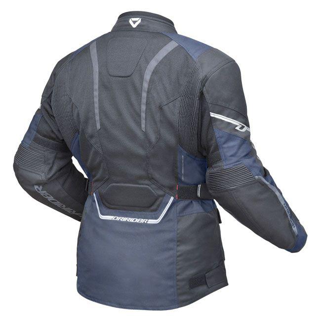 Dririder Apex 5 Airflow Ladies Jkt Black Blue
