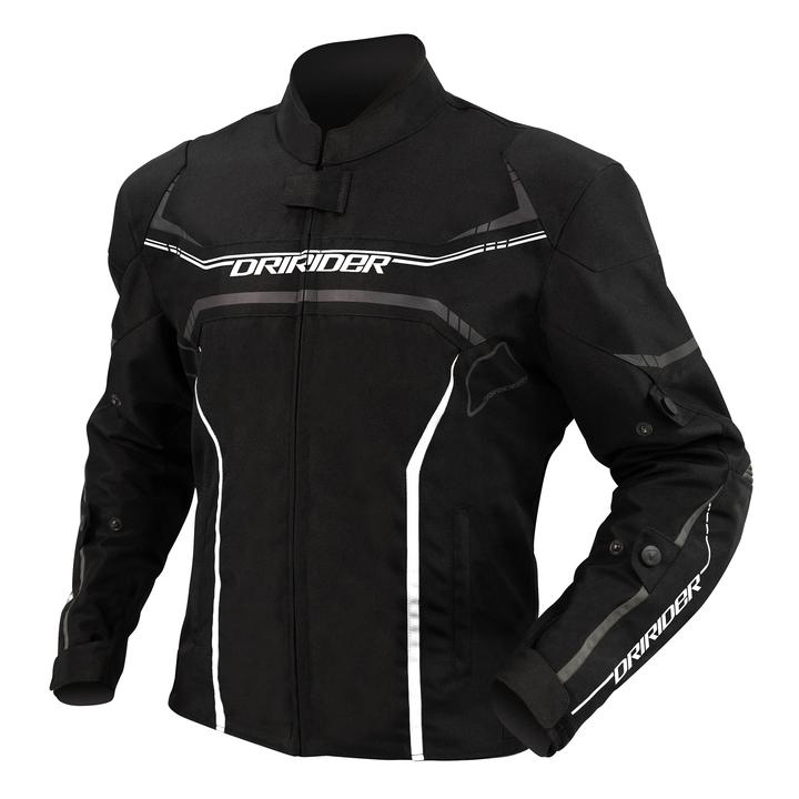 Dririder Origin Jacket Black White