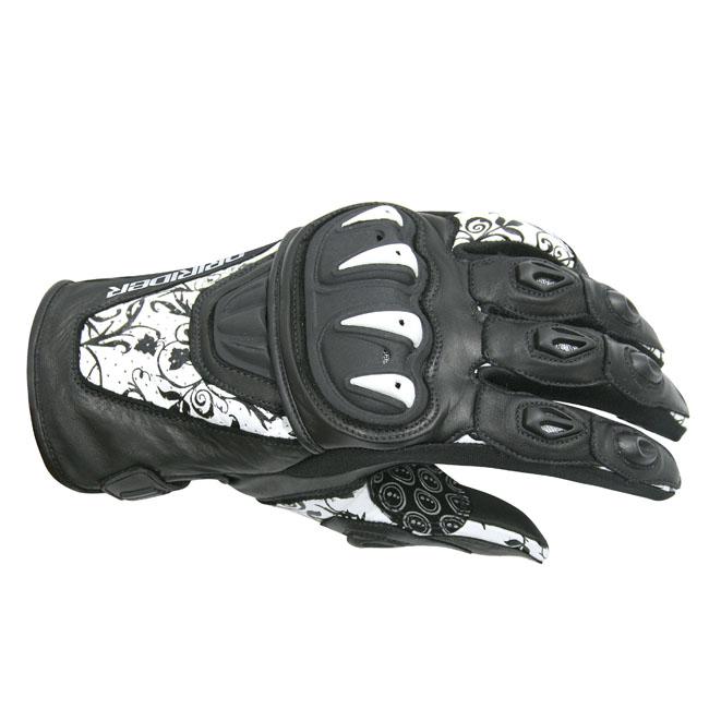 Dririder Ladies Stealth Glove White Black