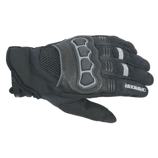 Dririder Street Glove Ladies Black Grey