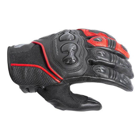 Dririder Air-Ride 2 Short Cuff Glove Black Red