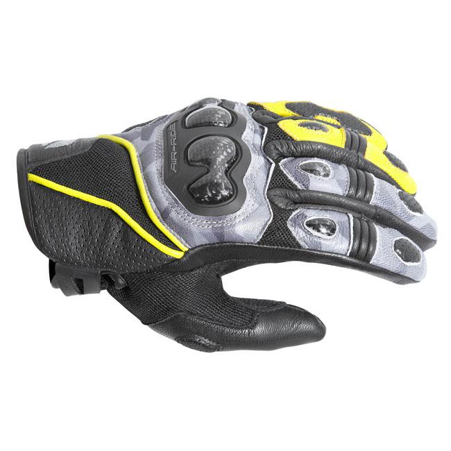 Dririder Air-Ride 2 Short Cuff Glove Camo Hi-Vis