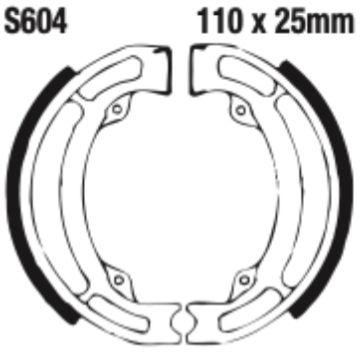 EBC S604 Brake Shoe Set