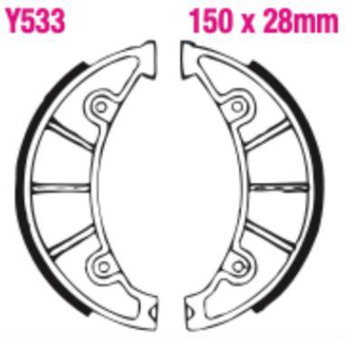 EBC Y533 Brake Shoe Set