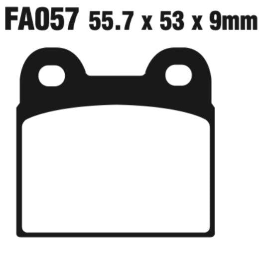 EBC Fa057 Fa Series Disc Pad Set Front (8601115) For Bmw R 45/65