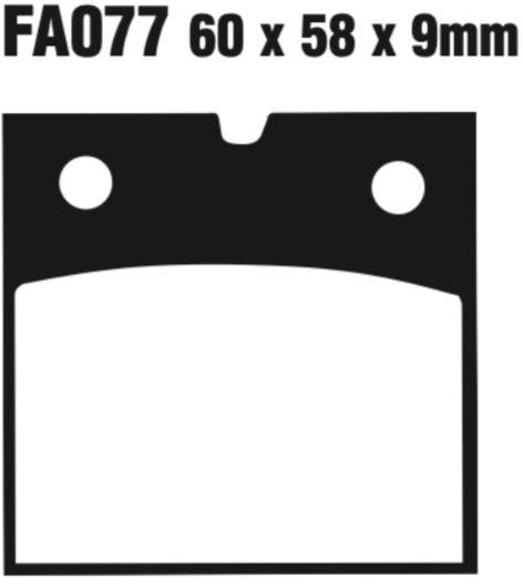 EBC Fa077 Fa Series Disc Pad Set Front (8601141) For Bmw/Guzz