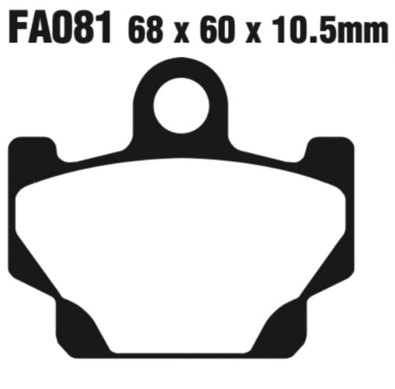 EBC Fa081 Fa Series Disc Pad Set