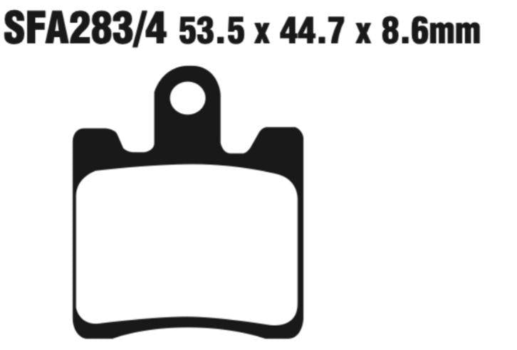 EBC Sfa283/4 Scooter Disc Pad Set Front (8601686) For Kaw/Suz/Sym