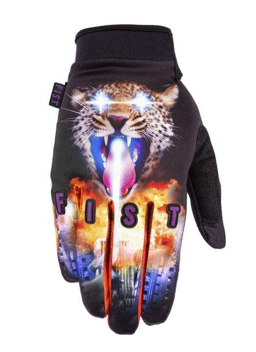 Fist Lazer Leopard Glove Graphics