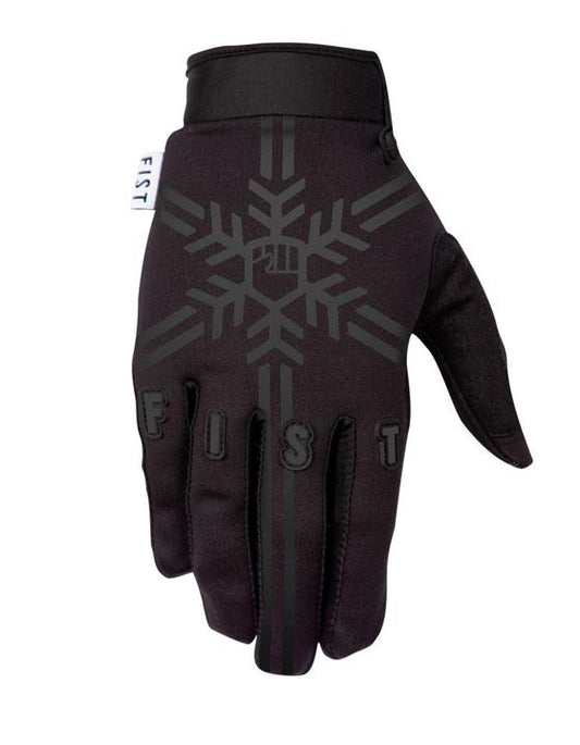 Fist Ff Snowflake Glove Black White