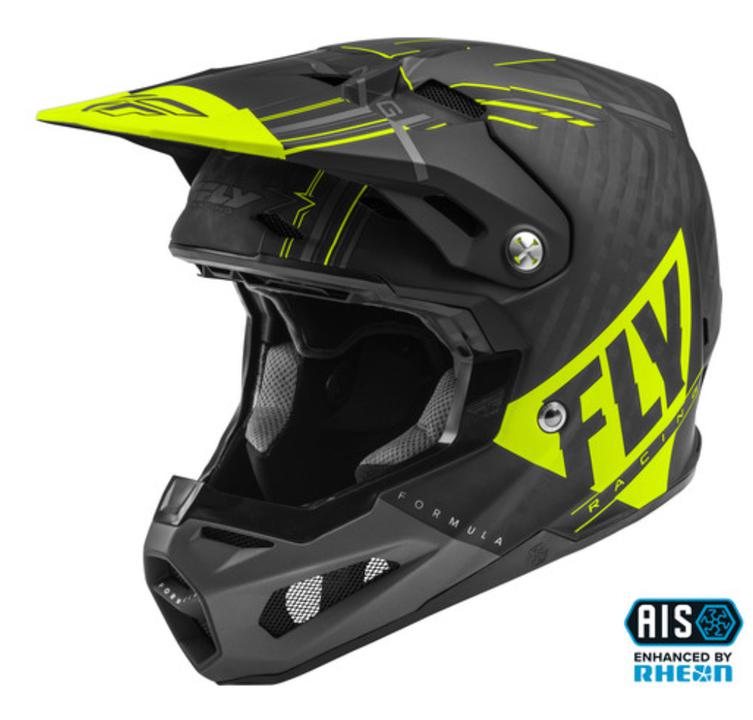 Fly Formula Carbon Vector Matt Hi-Vis / Grey / Black Youth