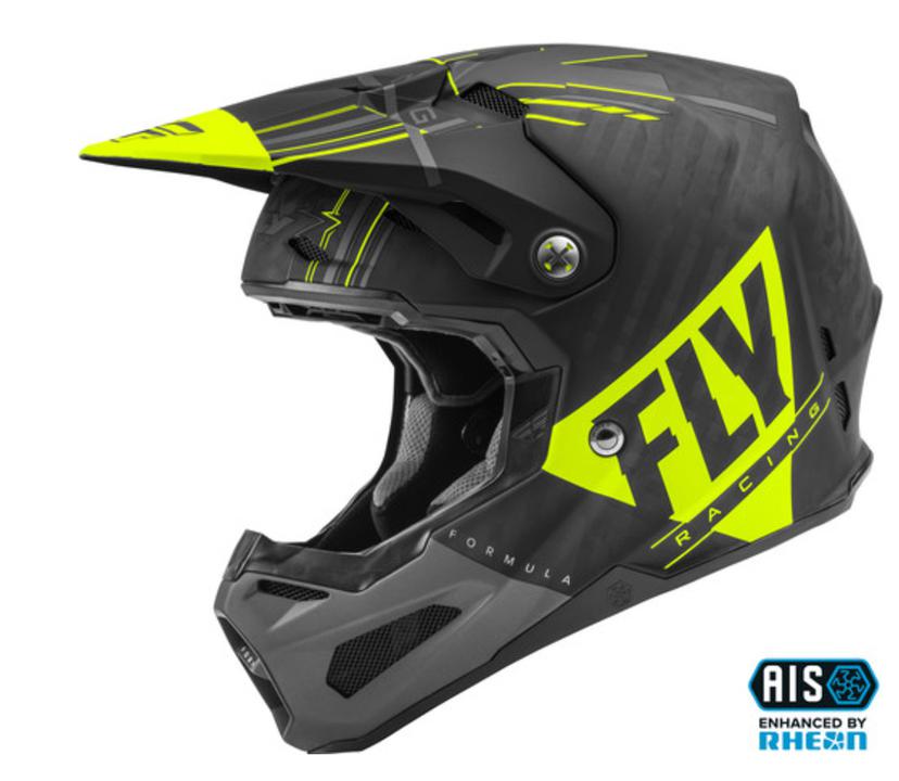 Fly Formula Carbon Vector Matt Hi-Vis / Grey / Black Youth