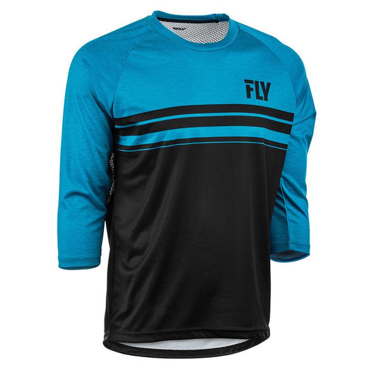 Fly Mtb Ripa 3-4 Jersey 19 Black / Heather / Blue
