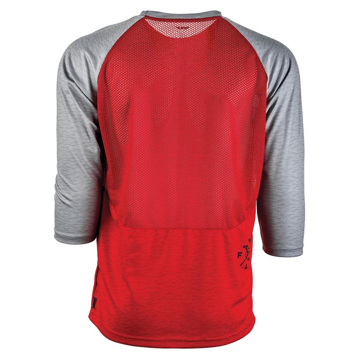 Fly Mtb Ripa 3-4 Jersey 19 Red / Heather / Grey
