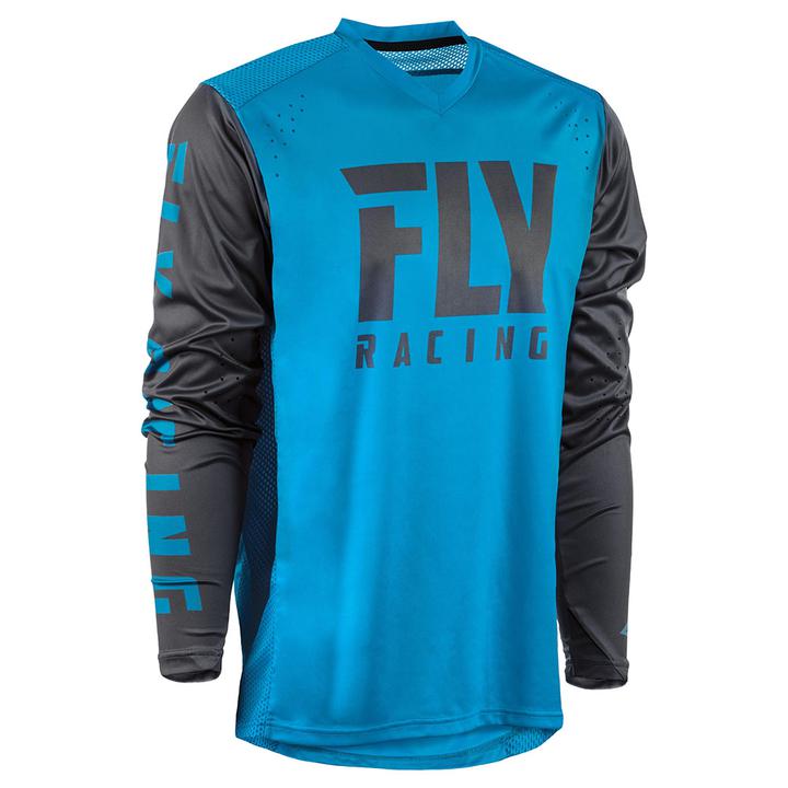 Fly Mtb Radium Jersey 19 Blue / Charcoal / Grey