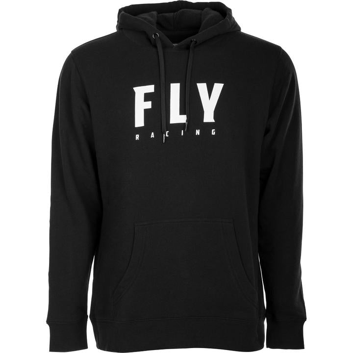 Fly Casual Badge Hoodie Black