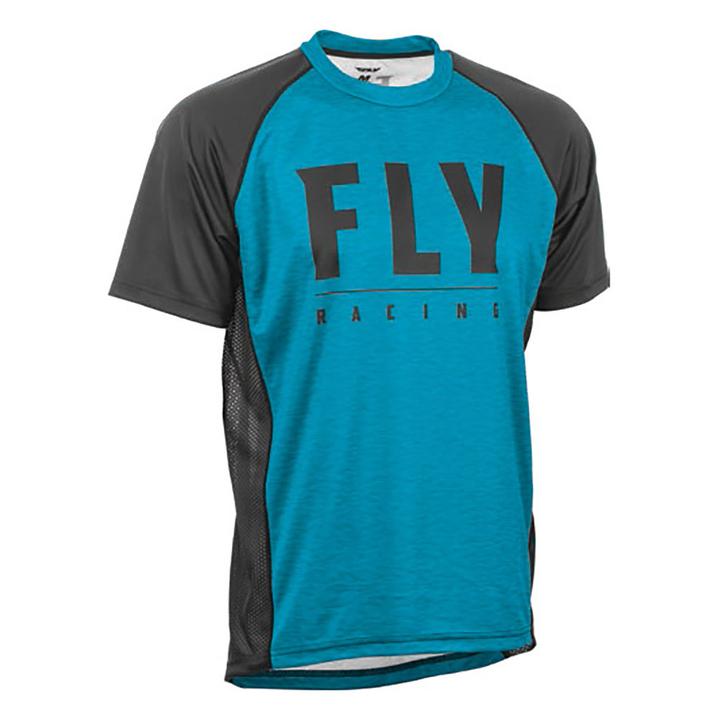 Fly Mtb Super D Jersey 20 Blue / Heather / Black