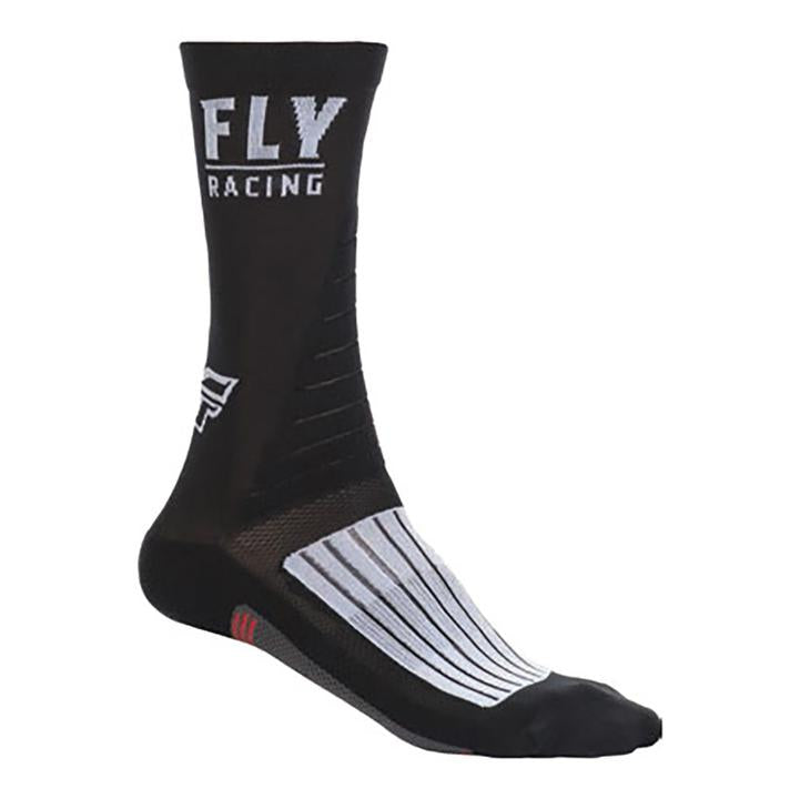 Fly Socks Factory Black / White / Red