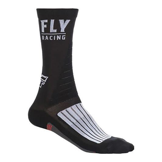 Fly Socks Factory Black / White / Red