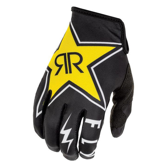 Fly Lite Glove 20 Rockstar Black / White / Yellow