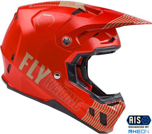 Fly Formula Cc Helmet Primary Red Khaki